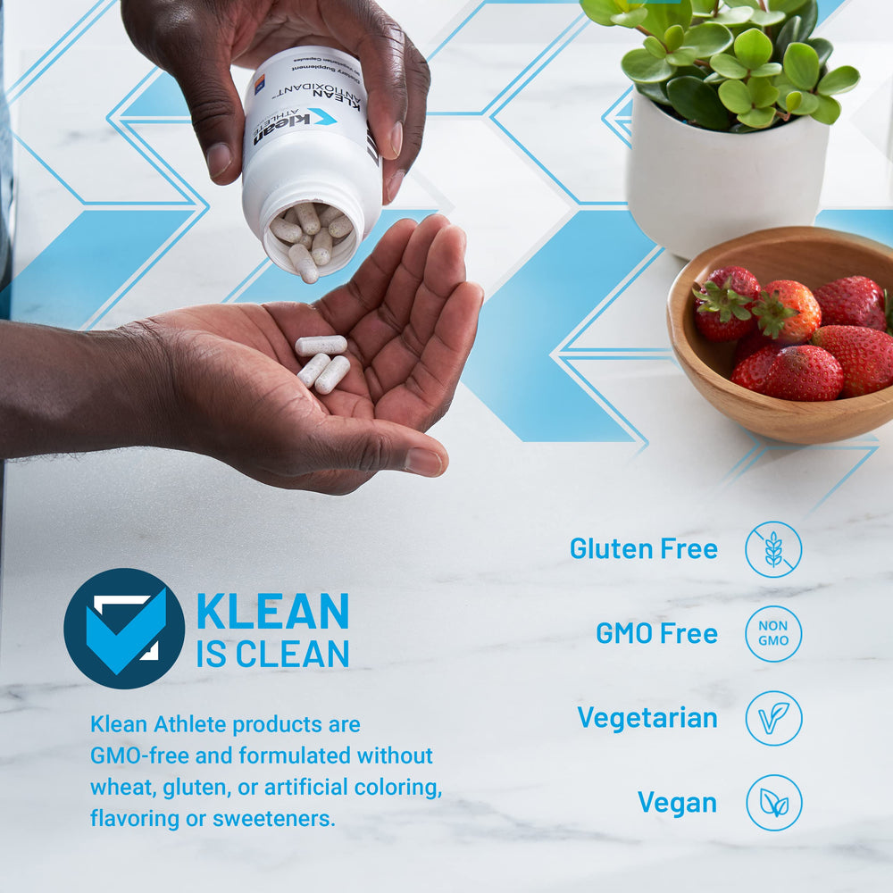 Close-up of Maqui Berry and Astaxanthin ingredients on packaging