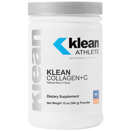 Klean Collagen+C bottle with Natural Berry flavor label