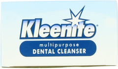 Mouthguard soaking in cleansing solution