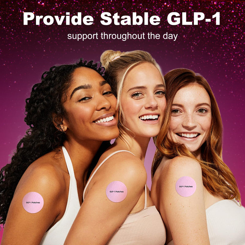 Patch applied to skin demonstrating needle-free delivery