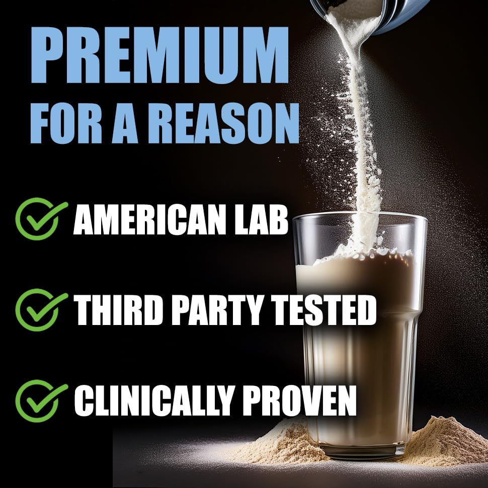 Hydrolyzed collagen peptides dissolving in water