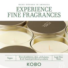 Plantable seed packaging for KOBO candle