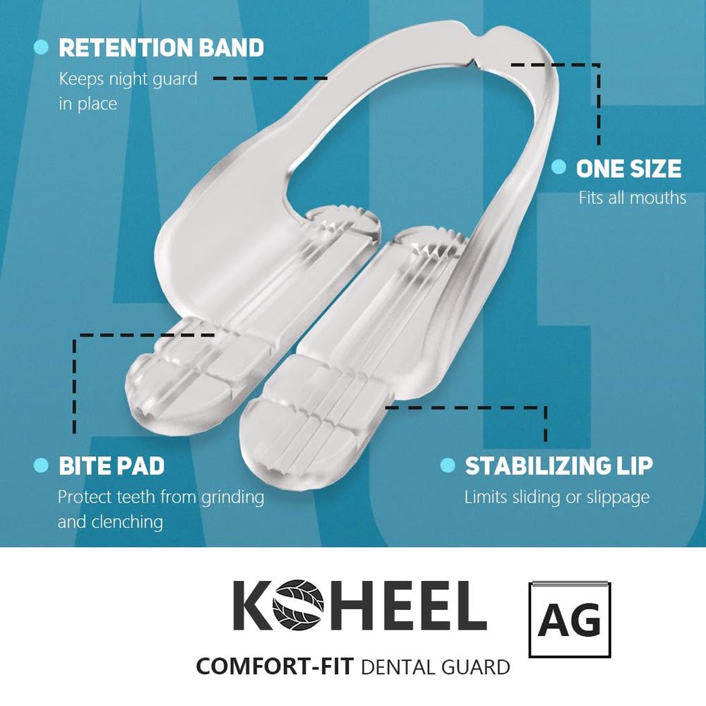 KOHEEL adjustable sizing options for mouth guard