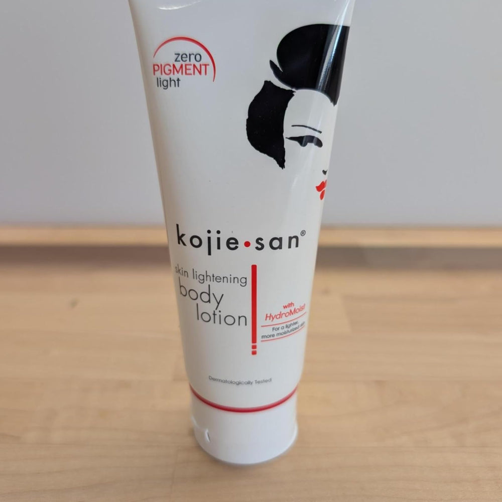 Kojie San leaves a soft, comfortable skin feel.