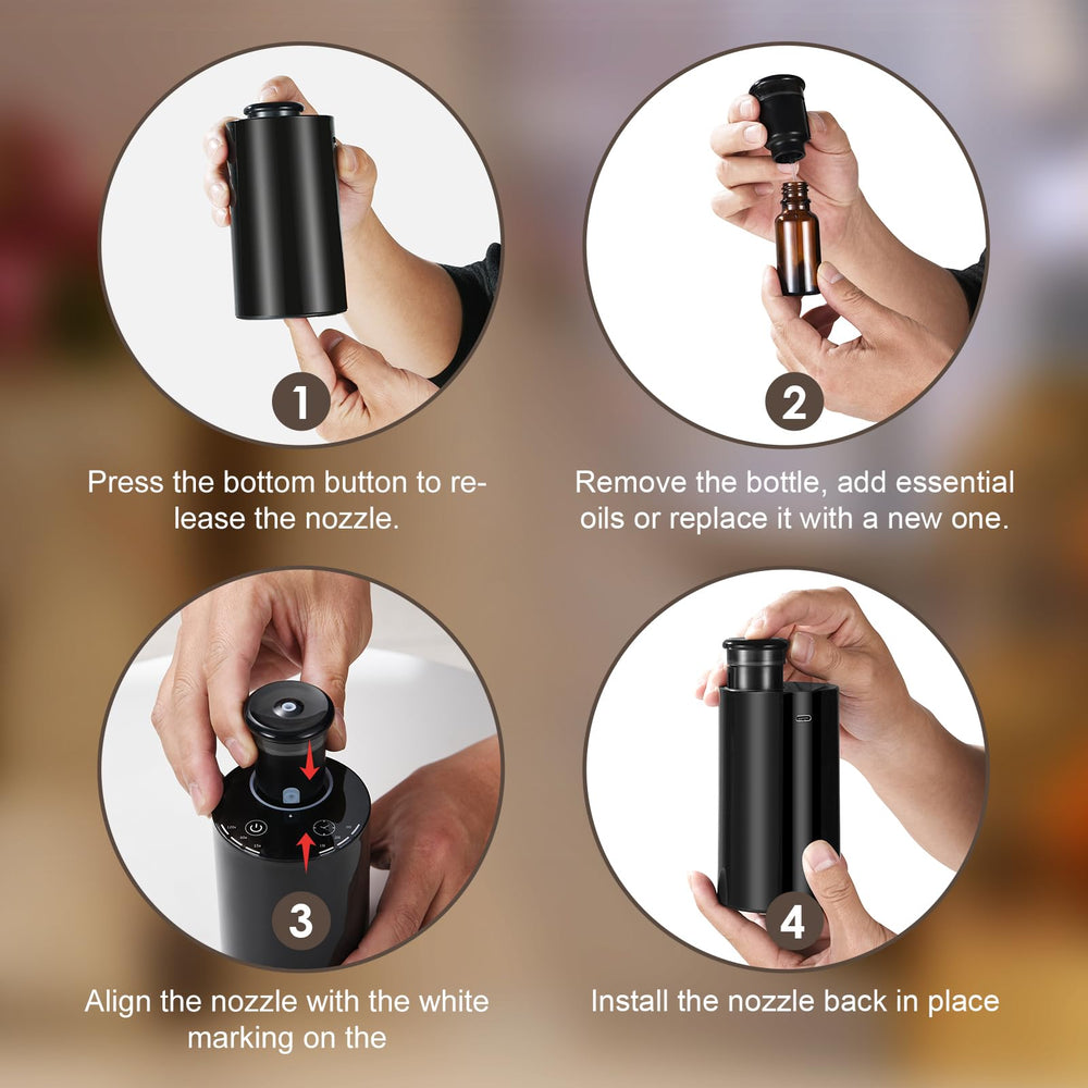 KONCHILE Waterless Diffuser packaging