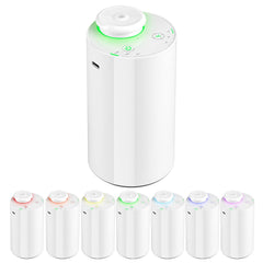 KONCHILE Waterless Essential Oil Diffuser - white, front view