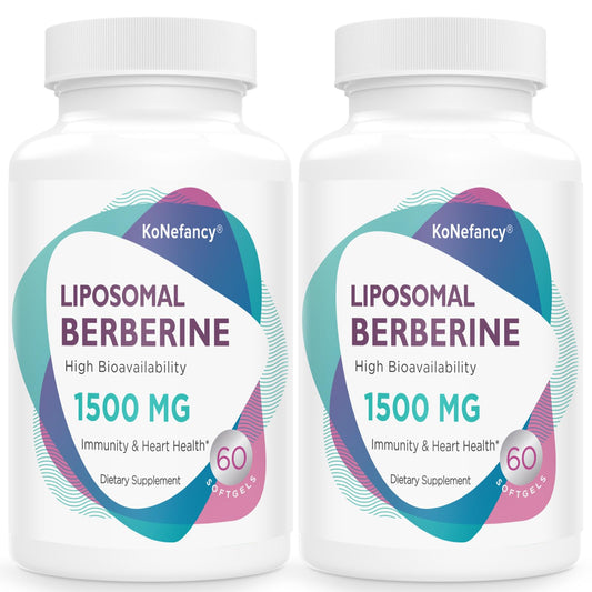 KoNefancy Liposomal Berberine 1500mg bottle front