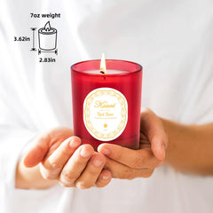 Label details showing rose scent notes: lemon, peppermint, violet