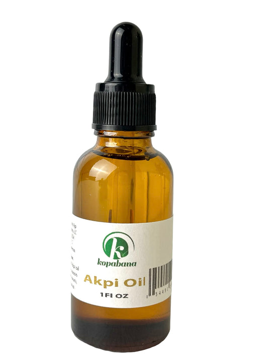 KOPABANA Akpi Oil bottle and packaging