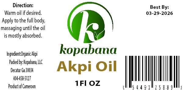 Close-up of Akpi seeds used for Kopabana Akpi Oil