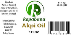 Close-up of Akpi seeds used for Kopabana Akpi Oil