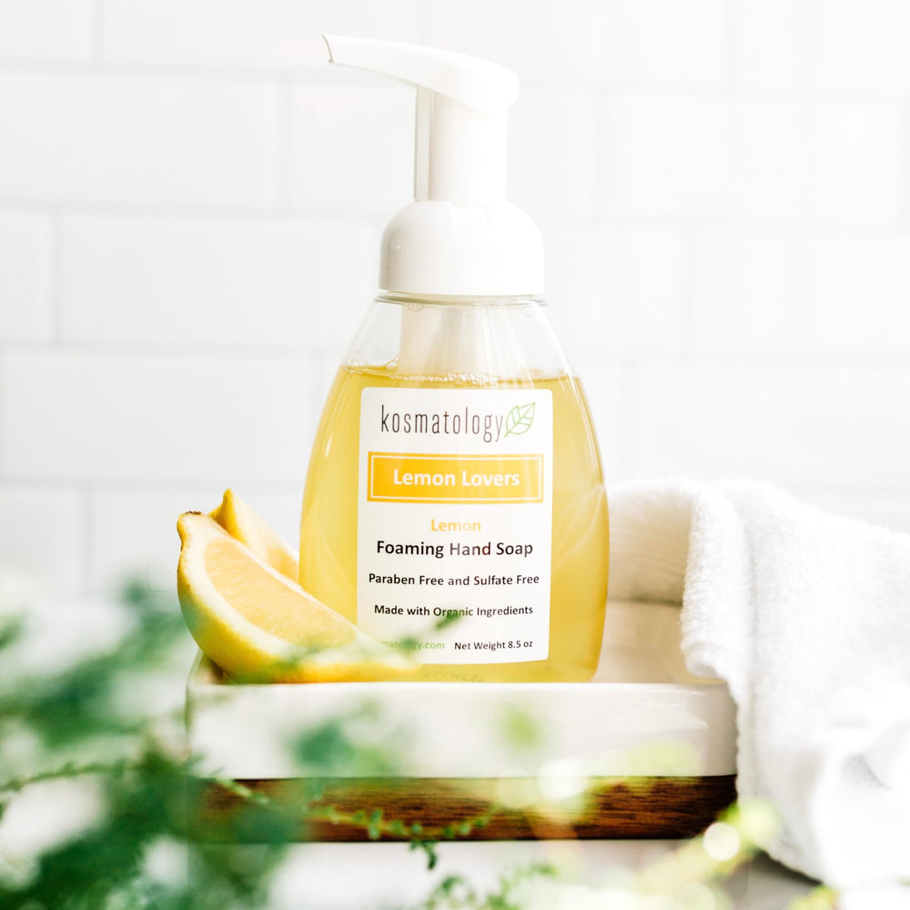 Kosmatology Lemon Lovers cruelty-free certification; ethics behind the clean hand wash.