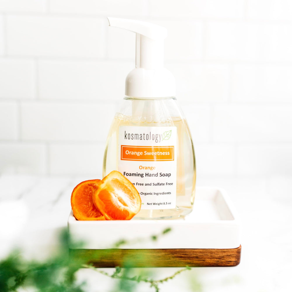 Kosmatology Orange Sweetness family-use scene suggesting safe for all ages.