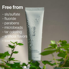 Contains pine salt and 10+ herbal extracts