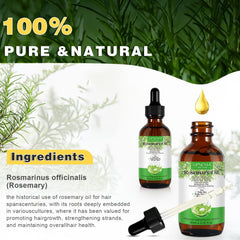 KPNEMA rosemary oil dropper close-up for precise application