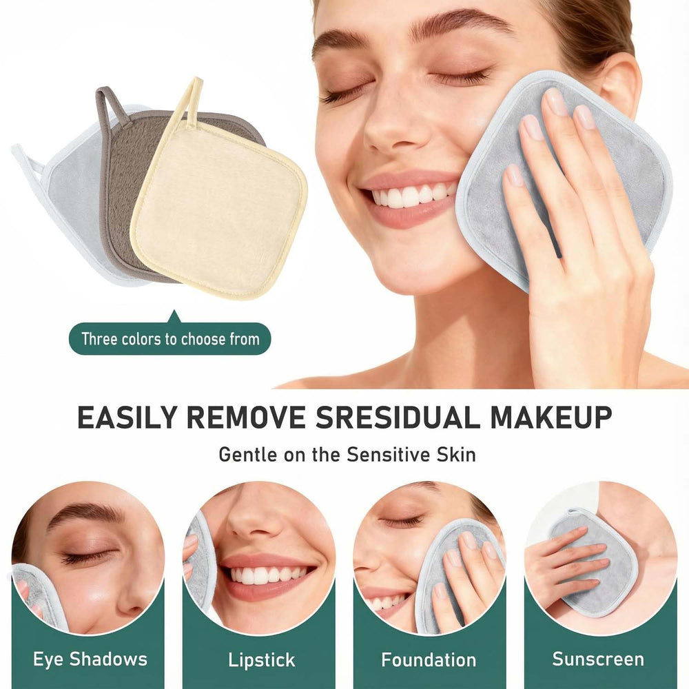 KPX makeup remover cloths in a travel bag