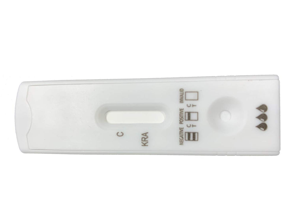 Dropper included for urine sample application