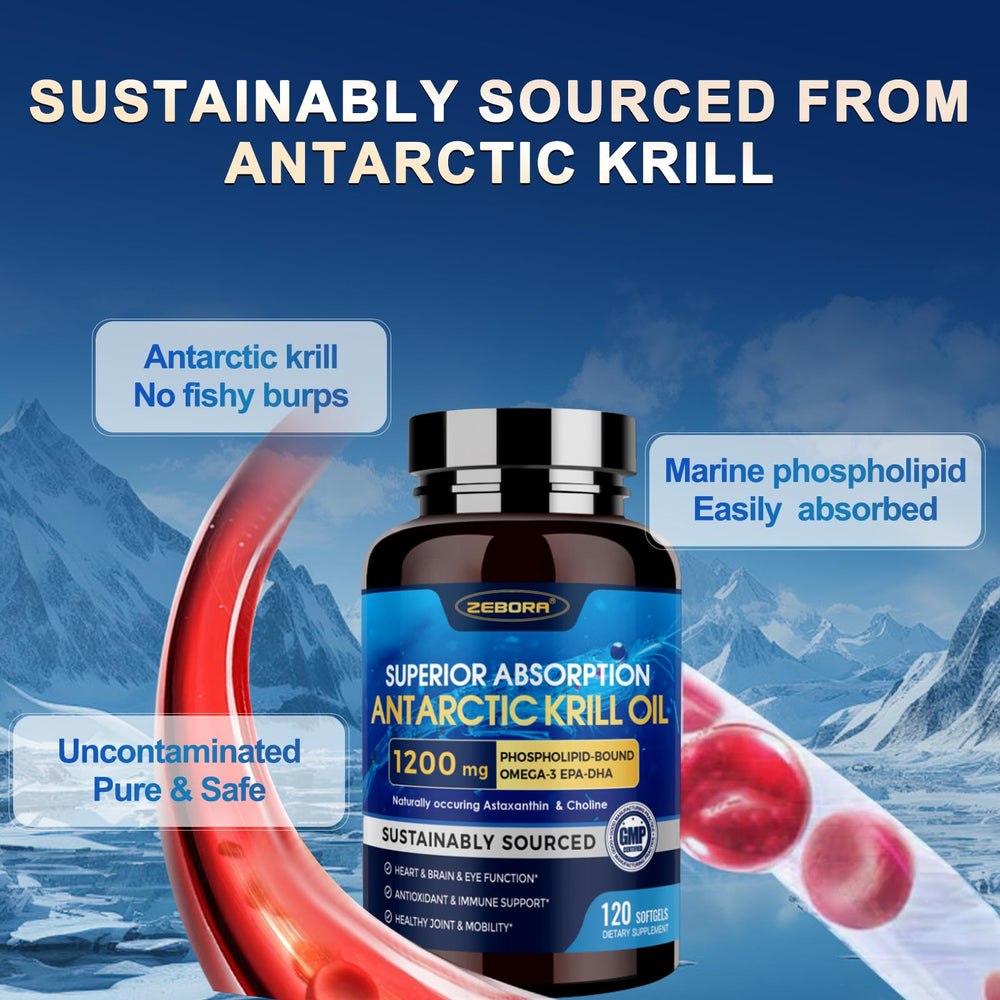 Joint mobility and flexibility concept with krill oil