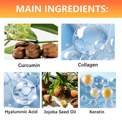 Krmspe hydrating cream on damp hair delivers nourishment and a soft sheen.