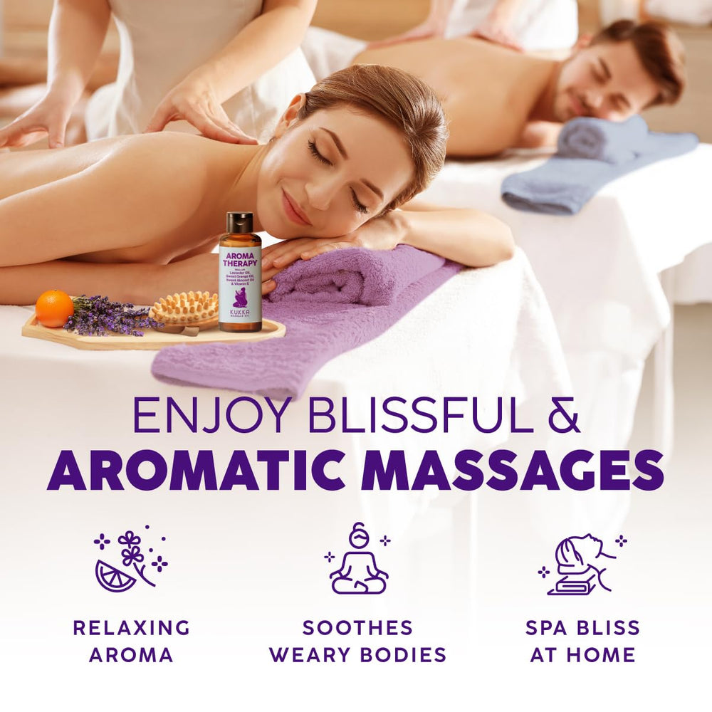 KUKKA Aromatherapy Massage Oil 200ml bottle with pump