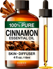 KUKKA Cinnamon Essential Oil bottle 4 oz