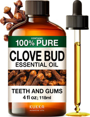 KUKKA Clove Essential Oil bottle 4 fl oz