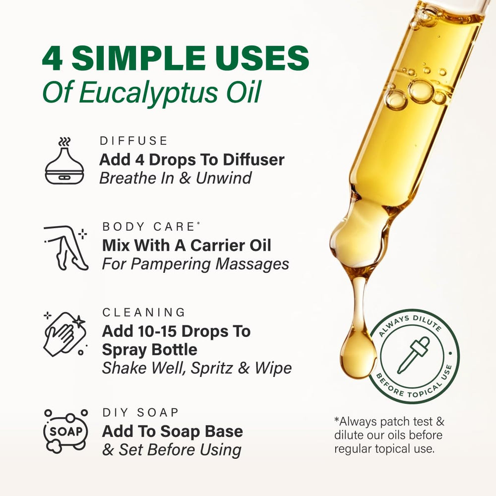 Eucalyptus oil used in soap making