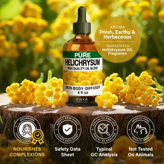 DIY skincare or soap making with Helichrysum oil