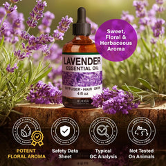 Cruelty-free and non-GMO Bulgarian lavender oil