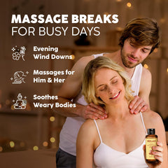 KUKKA Relax Massage Oil 200ml pump bottle