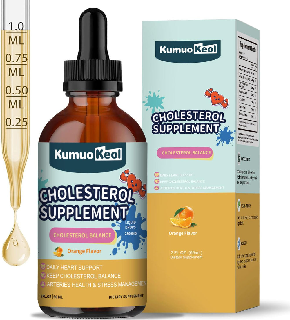 KumuoKeol Cholesterol Support Liquid Drops bottle