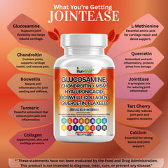 Boswellia, Turmeric and Quercetin ingredients for JointEase