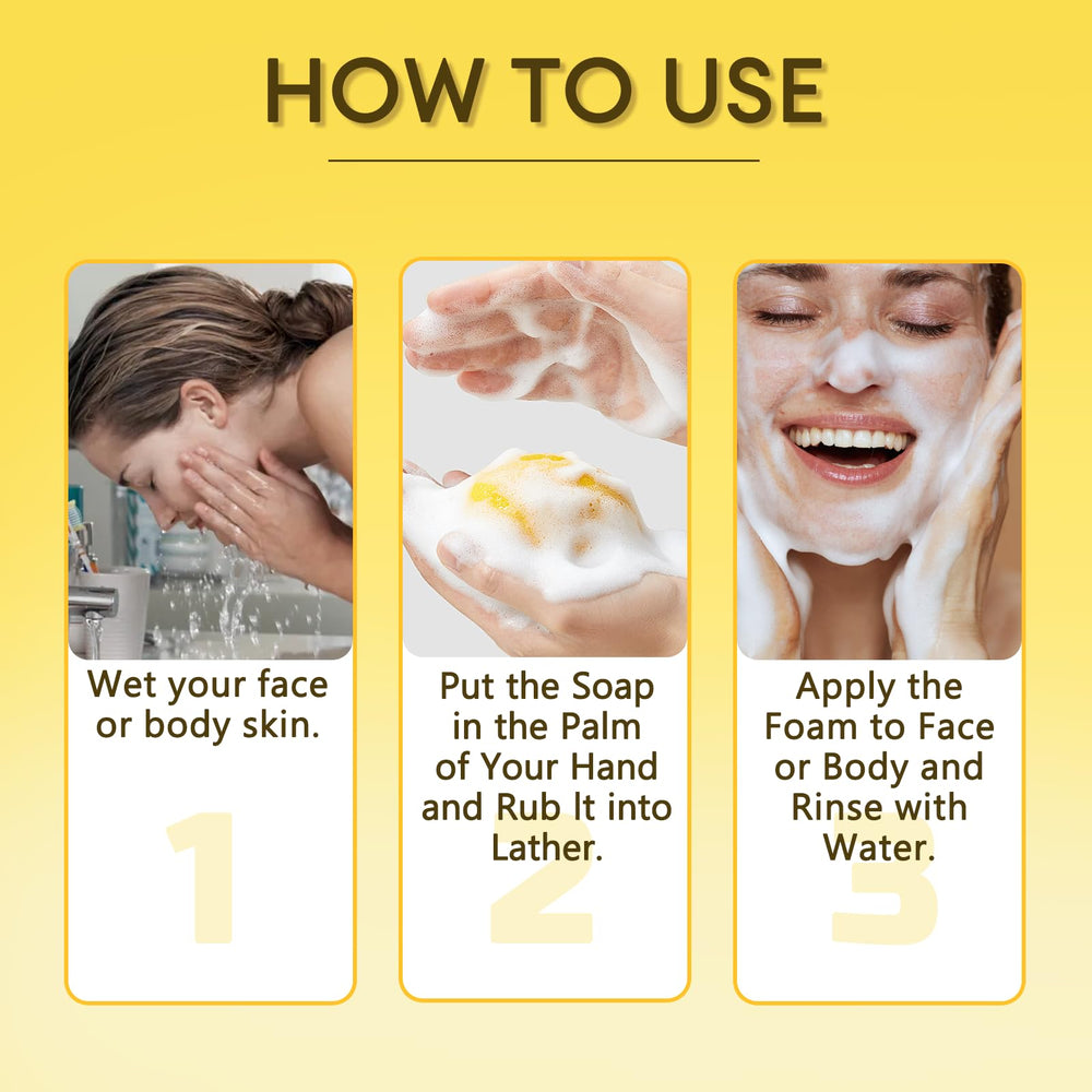 KunMan soap balancing sensitive skin with citrus extracts
