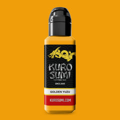 Kuro Sumi Nature's Elements Golden Yuzu vegan ink supports ethical professional use in studios.