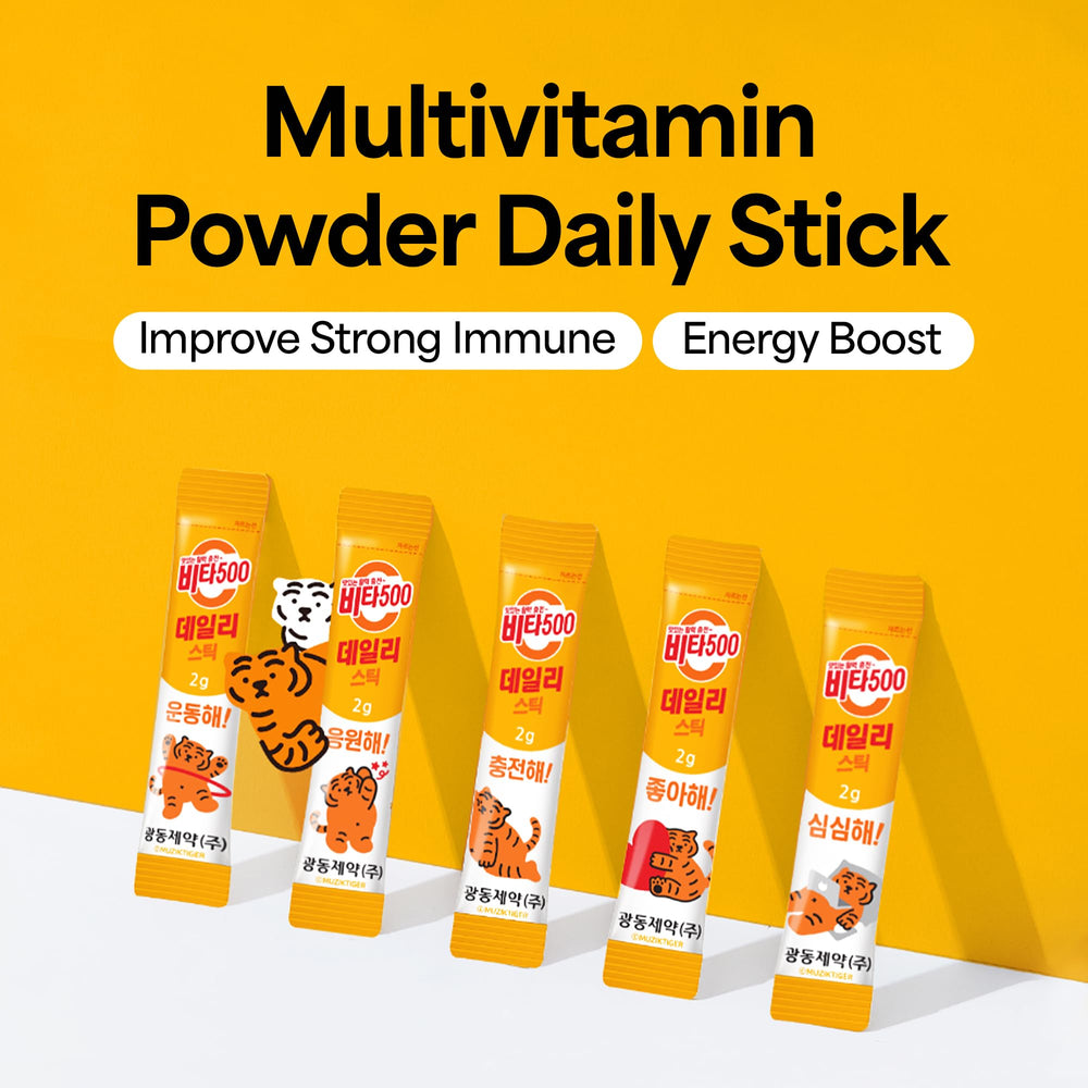 Close-up of Vita500 Vitamin C 500mg per stick