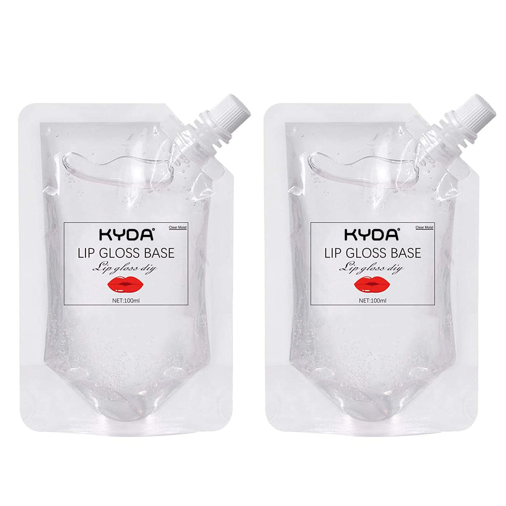 KYDA 200ml lip gloss base packaging front for DIY cosmetics