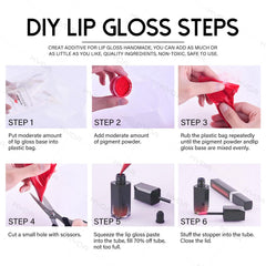 KYDA lip gloss base application demo for lip product prep