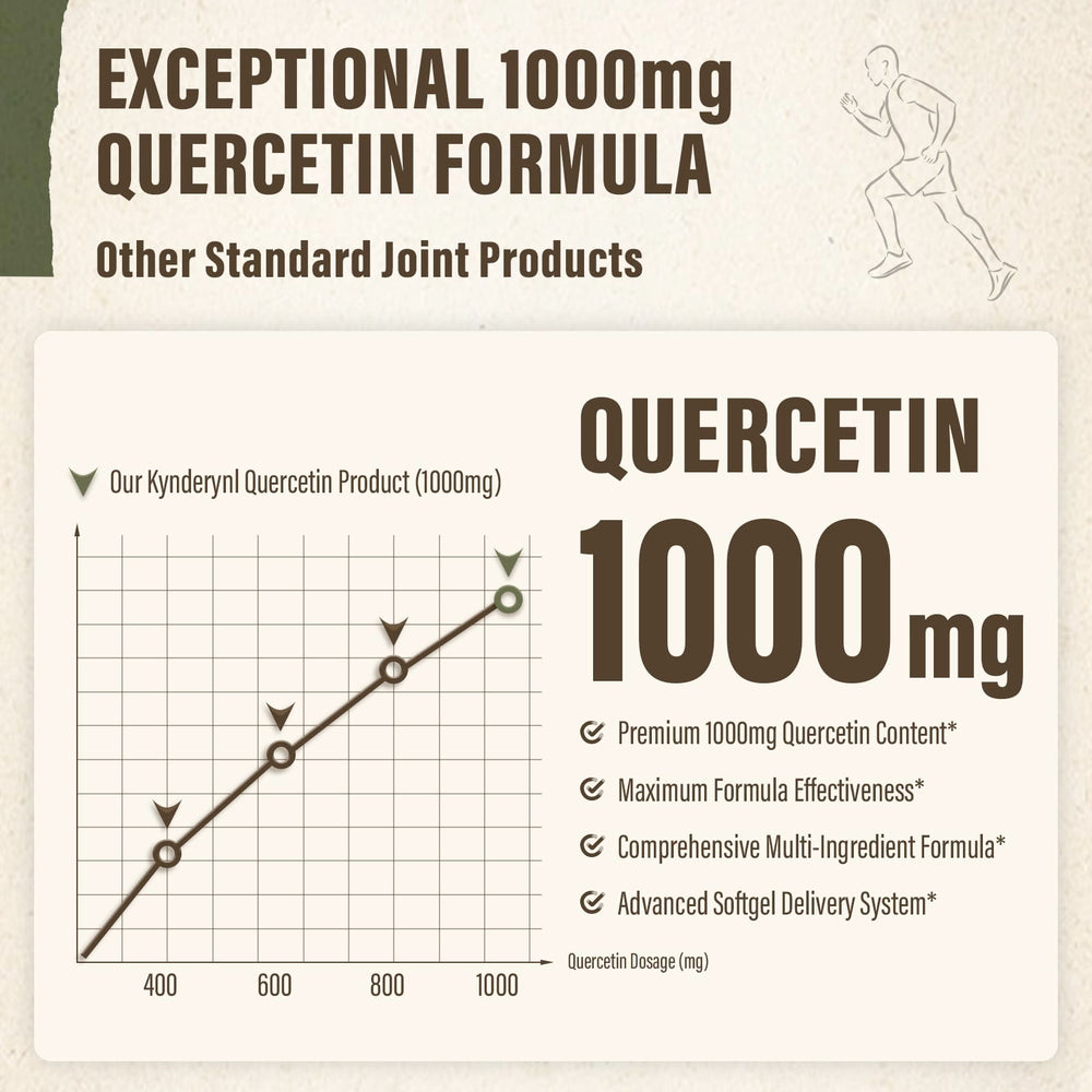 Active individual taking quercetin after a workout