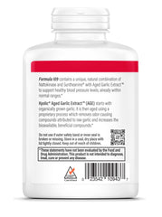 Bottle of Kyolic Aged Garlic Extract Formula 109 capsules with Nattokinase and Suntheanine