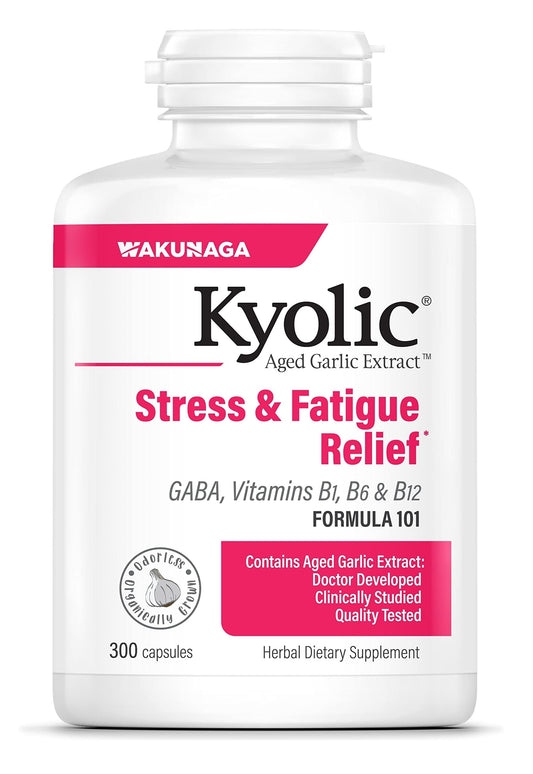 Kyolic Aged Garlic Extract Formula 101 bottle - 300 capsules