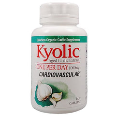 Kyolic Aged Garlic Extract One Per Day 60 Caplets 1000 mg bottle