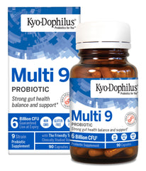 Kyolic Kyo-Dophilus Multi 9 probiotic bottle