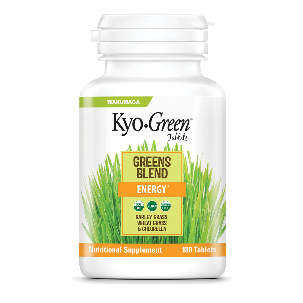 Kyolic Kyo-Green Greens Blend Energy 180 Tablets bottle