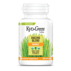 Kyolic Kyo-Green Greens Blend Energy 180 Tablets bottle