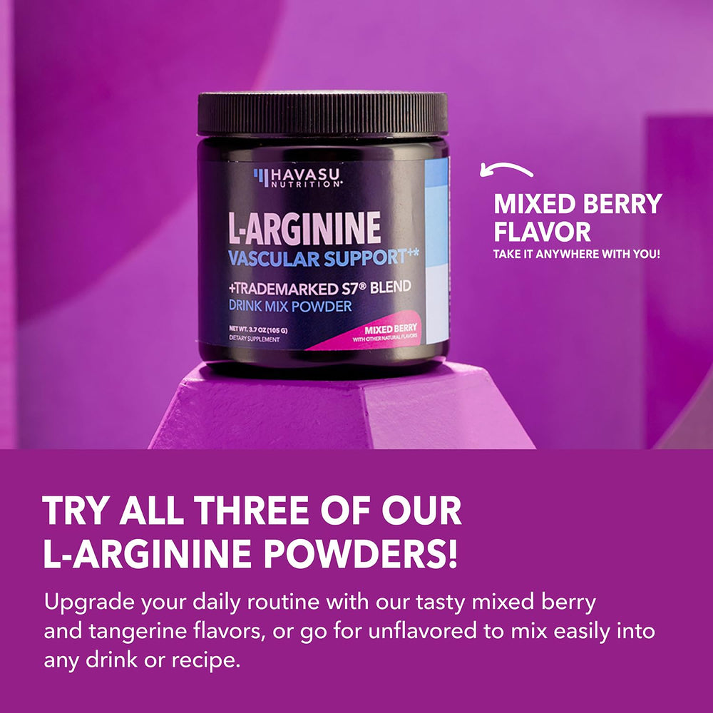 L-Arginine powder being added to a post-workout shake