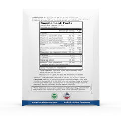 Ingredient chart highlighting L-Arginine and L-Citrulline