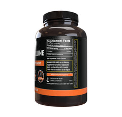 Close-up of L-Citrulline bottle label