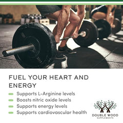 Nutrition facts panel for L Citrulline 1200mg capsules