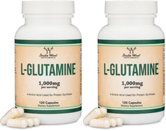 L Glutamine Capsules Pack of 2 – front view