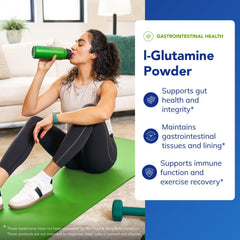 Purity and quality seals for L-Glutamine powder